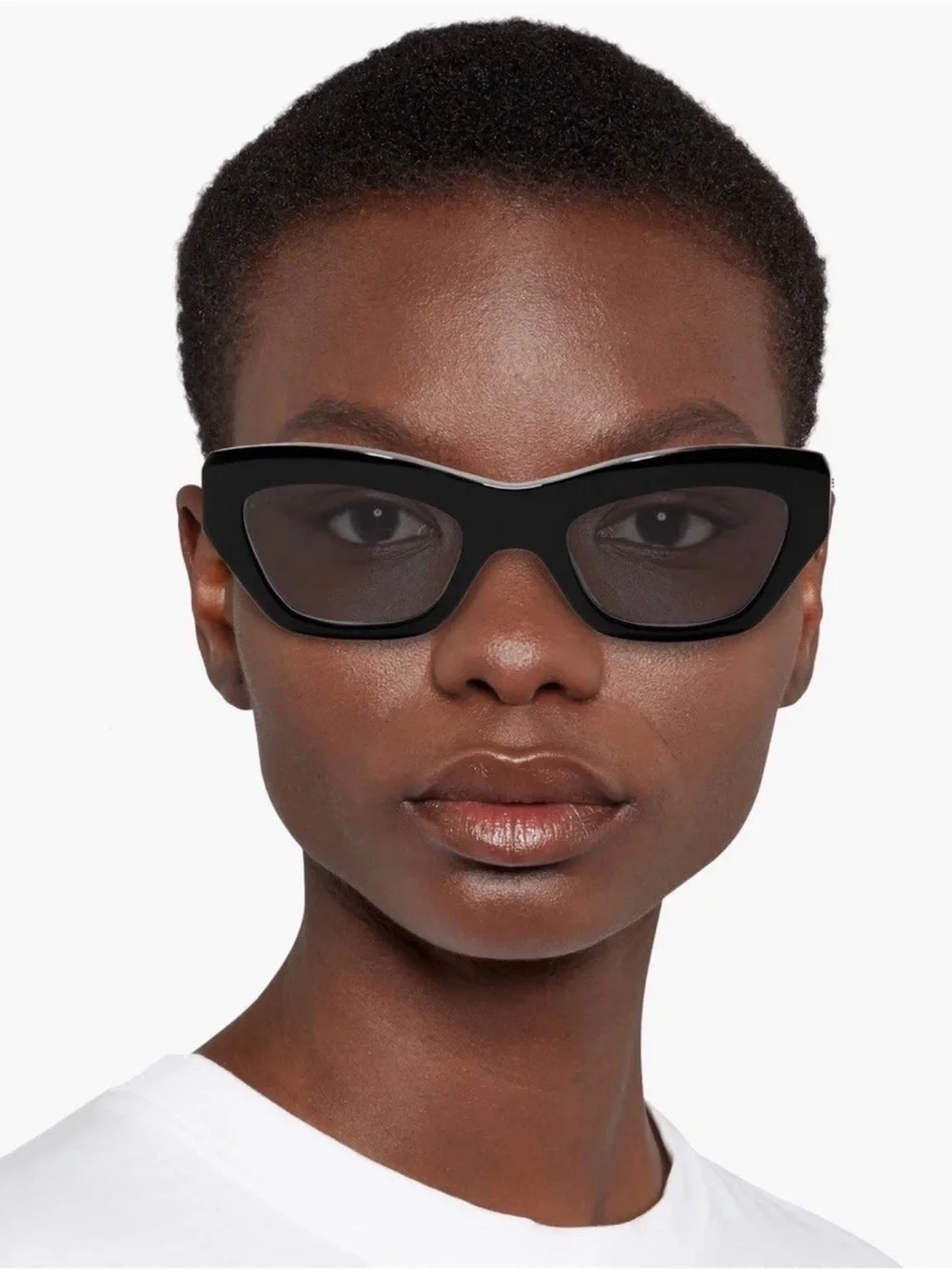 KIMEZE $569 Concept 3 Black Acetate Cat-Eye Sunglasses Handmade Made In Italy
